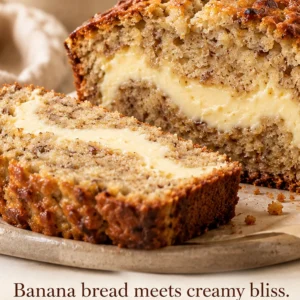 Banana Cheesecake Loaf